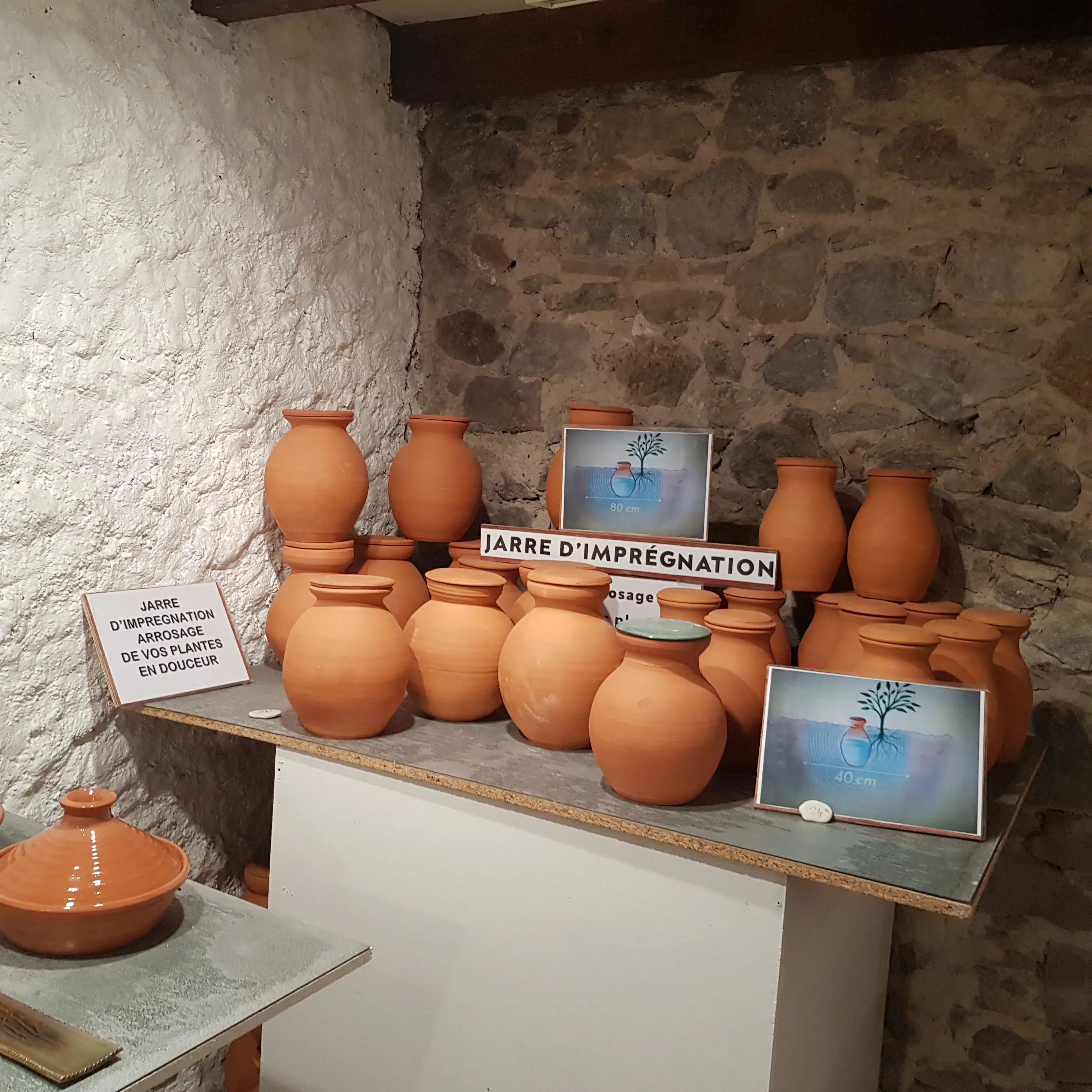 Exposition Jarres d'imprégnation